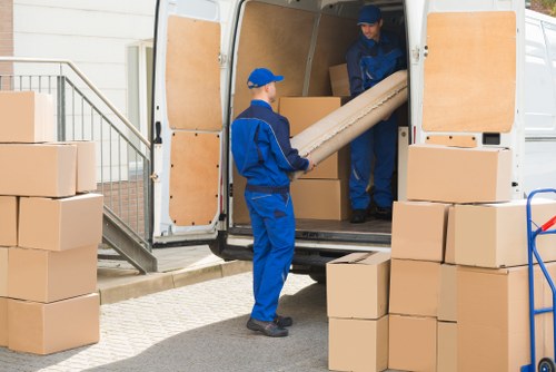Professional furniture removals in Homerton with careful loading