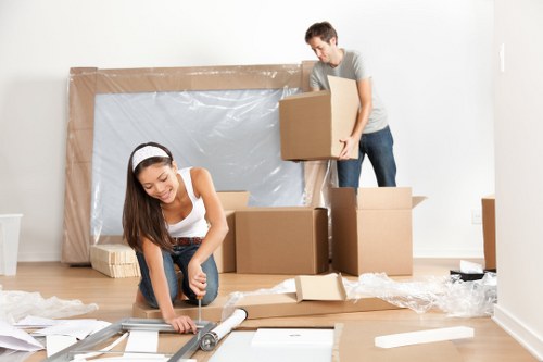 Packing boxes and moving supplies for homes in Homerton