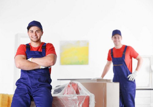 Professional team handling piano removals in Homerton