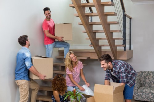 Commercial removals planning for a business move in Homerton