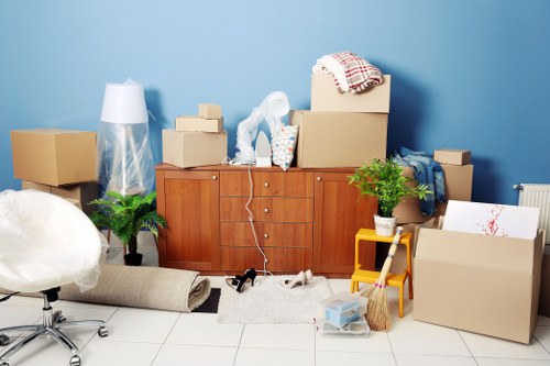Man with van service helping with a move in Homerton