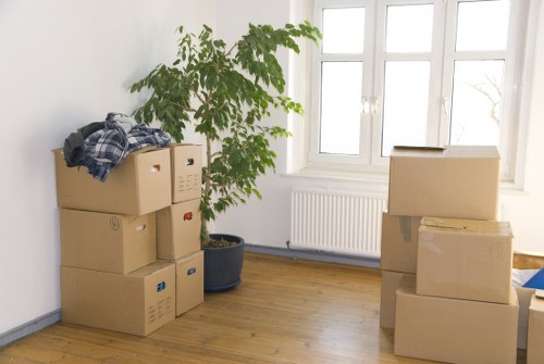 Efficient Homerton removal van service during moving day
