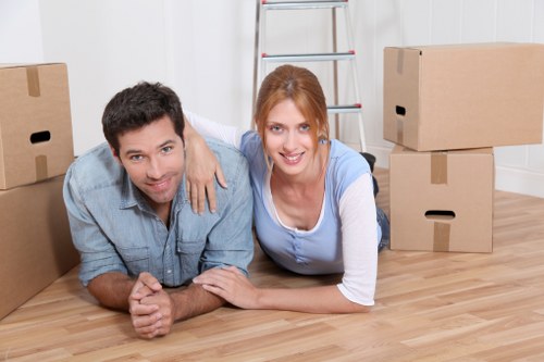 Complaint resolution discussion for a man and van move