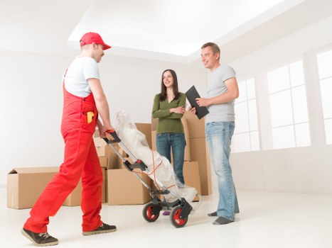 Professional same day removal team handling urgent moves in Homerton