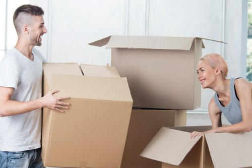 Careful furniture transport by Homerton moving team