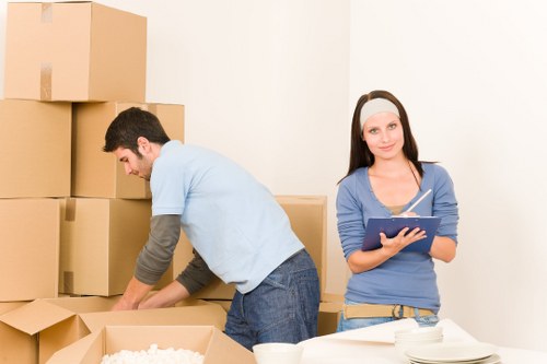 Careful loading of furniture for same day removals in Homerton