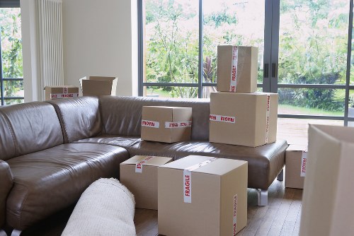Careful furniture loading by professional movers for a Homerton property