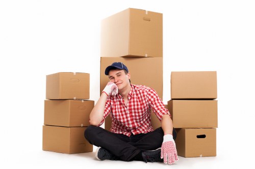 Recycling and reuse materials handled responsibly during a Homerton move