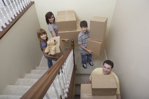 Packing and loading service for removals in Homerton property